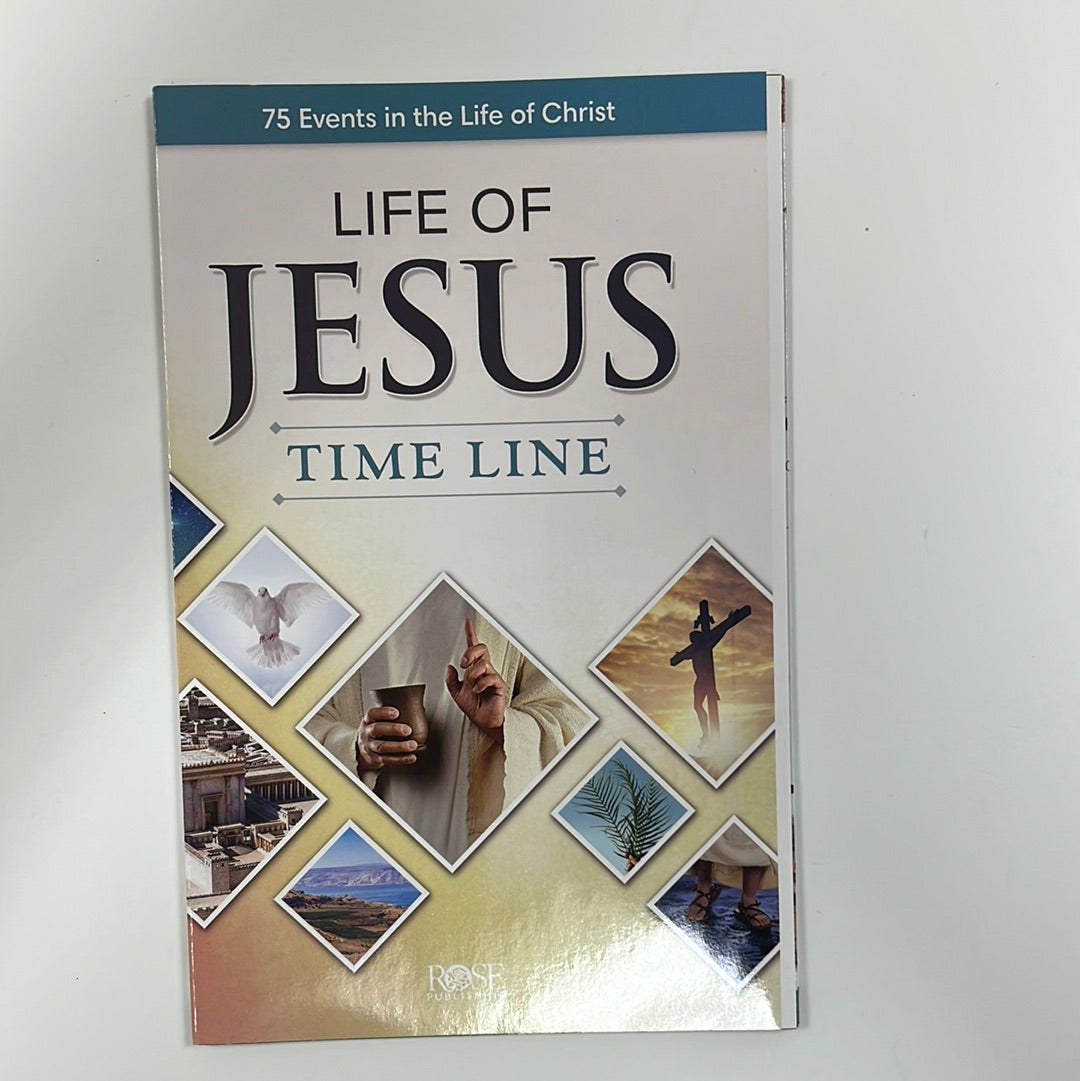 LIFE OF JESUS TIMELINE PAMPHLET-1898