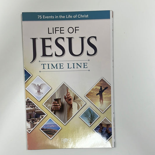 LIFE OF JESUS TIMELINE PAMPHLET-1898