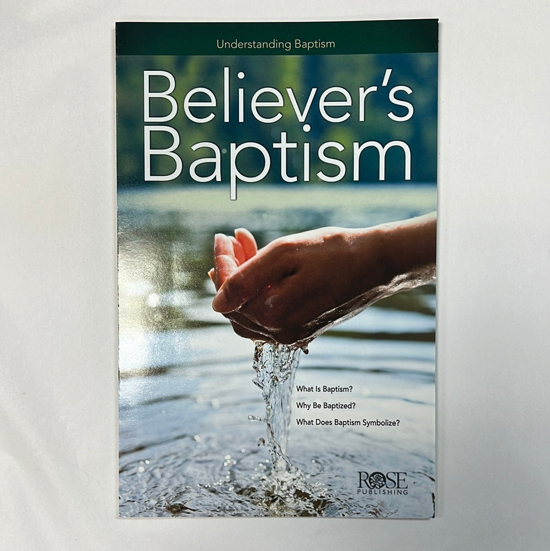 BELIEVER'S BAPTISM PAMPHLET-9115