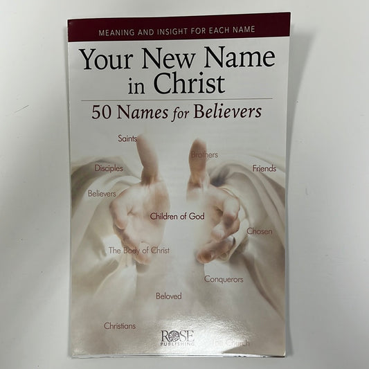 YOUR NEW NAME IN CHRIST PAMPHLET-3260